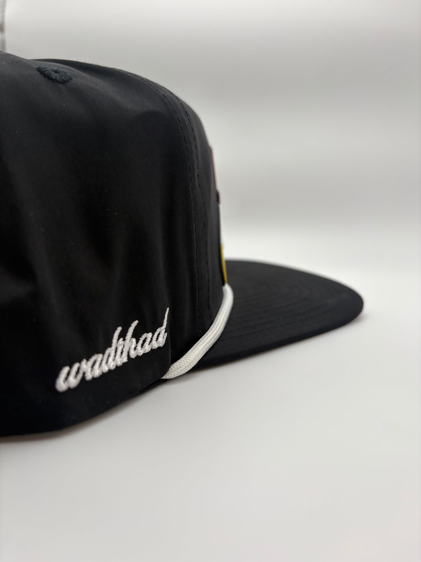 BLACKOUT ROPE HAT: BURGUNDY