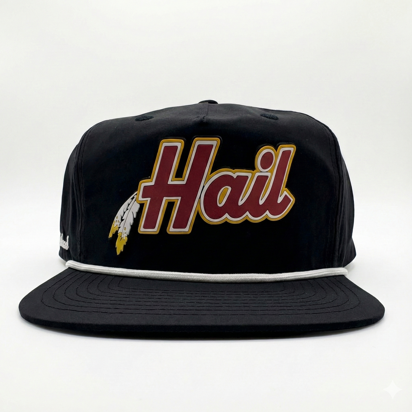 BLACKOUT ROPE HAT: BURGUNDY