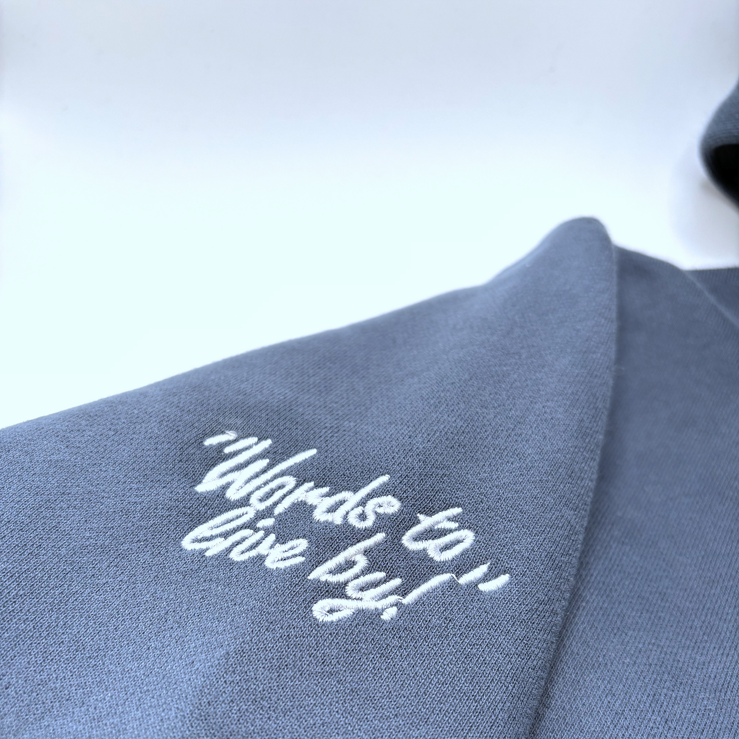 BLUE GRAY HOODIE